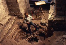 1978-1979: Mise au jour des cuves baptismales