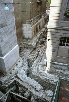 1980-1981: Absides successives de la cathédrale nord