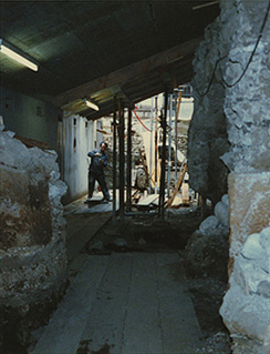1984-1985: Aménagement du circuit archéologique
