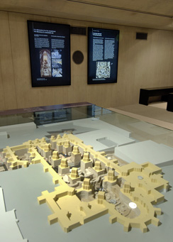 Maquette du site arch�ologique