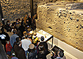 Visitors in the archaeological site