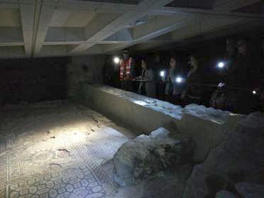 Guided tour by torchlight